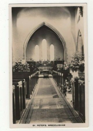 Wrecclesham St Peters Church Farnham Surrey Vintage Rp Postcard 330c