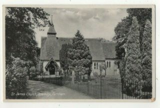 Rowledge St James Church Farnham Surrey Vintage Postcard 330c