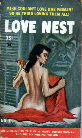Vpb - 381 Vintage Pulp Paperback Love Nest Loren Beauchamp 1958