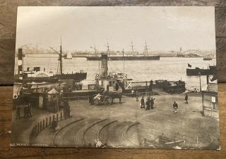 The Mersey,  Liverpool - Vintage Postcard.  Unposted.