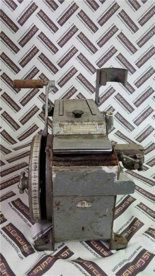 Vintage Office Paper Gummed Tape Glue Counterboy Model 120 Tabletop Machine.  Ind.