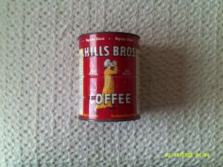 Vintage Hills Bros 2 Pound Can,  Red Can Brand