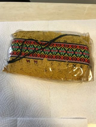 60’s 70’s Vintage In Package Hippy Guitar Strap
