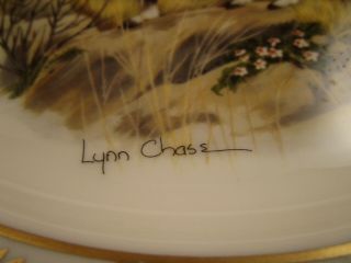 Vintage Lenox Nature ' s Nursery Llamas Lynn Chase Collector Plate 3