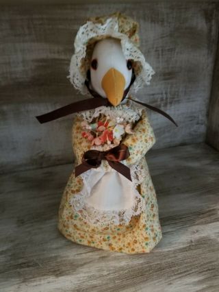 Adorable Vintage Air Freshener Cover Handmade Country Goose Renuzit Duck