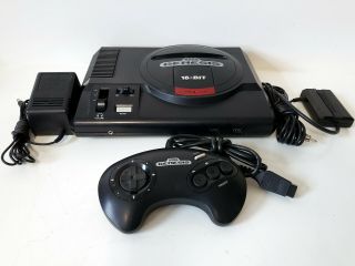 Vintage Game Console W/controller Power Bundle Sega Genesis 16bit 1601