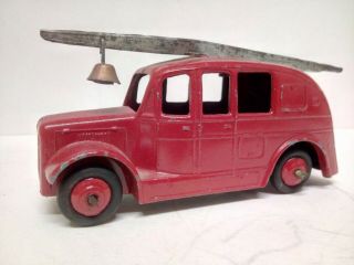 Vintage Dinky Meccano 250 Fire Engine tender,  with bell & ladder 2