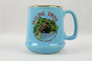 Skyline Drive Shenandoah National Park,  Va Blue Souvenir Coffee Mug