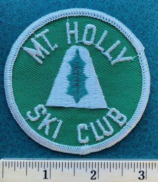 Mt Holly Ski Club Michigan Vintage Ski Patch