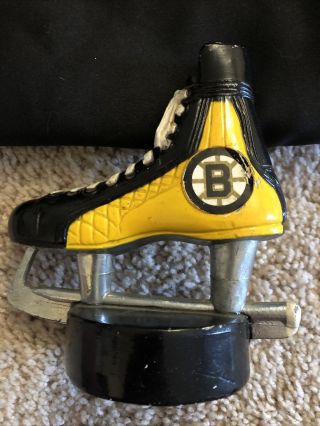 Vintage Boston Bruins Nhl Scott Products Hockey Skate Metal Bottle Opener