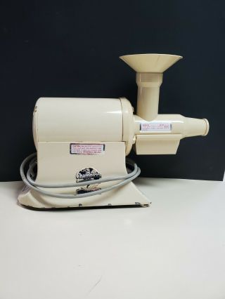 Vintage Champion Juicer Heavy Duty Model G5 - Ng - 853s Strong Motor