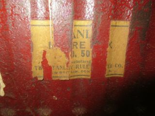 Vtg Stanley 50 1/2 Cast Iron Miter Saw Box No Damage