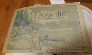 Megantic Canada Brochure Of Early Photos 28 Pages In French And English.  1915