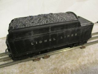 Vintage Postwar Lionel 0 027 Gauge 2466 Wx Whistle Tender & Box