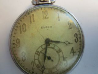 Elgin 17 Jewels Vintage Pocket Watch 2 - 11