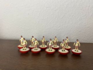 Subbuteo Table Soccer Usa Team - 10 Players - Vintage 1993 No Box No Goalie