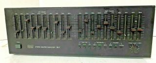 Vintage Sansui Se - 7 10 Band Stereo Graphic Equalizer - As - Is