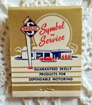 Vintage Skelly Oil Gas Full Matchbook Truck Haven Sioux City Iowa