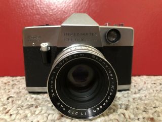 Vintage Kodak Instamatic Reflex Camera W F/1.  9 50mm Lens