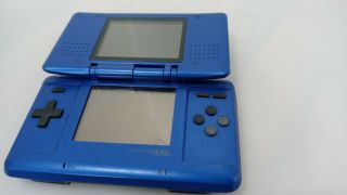 Vintage Blue Nintendo Ds Ntr - 001 Handheld Video Game System " Not "