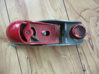 Vintage Stanley Victor block plane with wood handle Made in USA 2