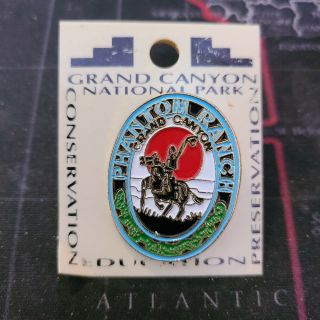 Vintage Grand Canyon National Park Pin Phatom Ranch Arizona Pin