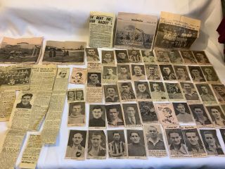 Vintage Newspaper Cutting Norwich City Football Club 1946/47
