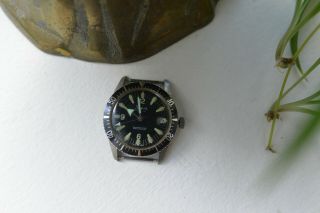 Sheffield Allsport Diver Mechanical Hand - Winding Vintage Swiss Watch 5 Atm