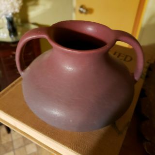 Van Briggle Pottery Vase Vintage Arts And Crafts 2 Handle