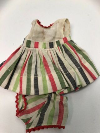 Vintage Early 1950’s Vogue Doll Dress With Bloomers