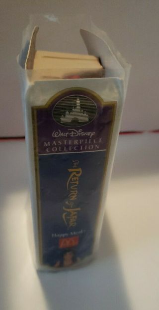 Vintage 1995 Disney Return Of Jafar McDonalds Happy Meal Toy Figurine VHS Box 2