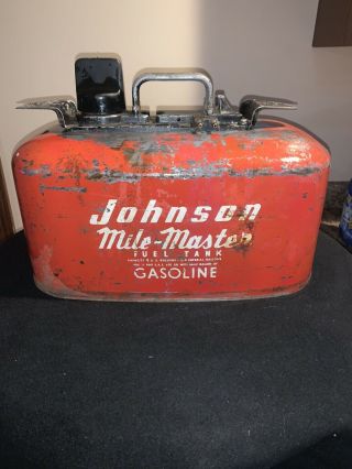 Vintage Johnson Mike Master 5 Gallon Pressurized Gas Tank