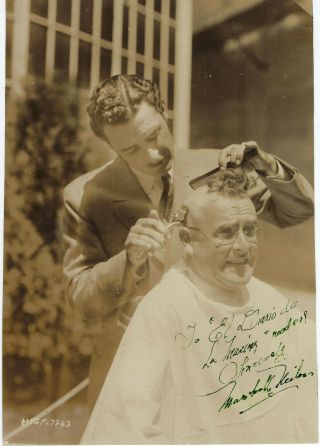 American Silent Film Director,  Actor Marshall Neilan,  Autographed Vintage Photo.