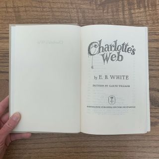 Charlotte’s Web Vintage Book