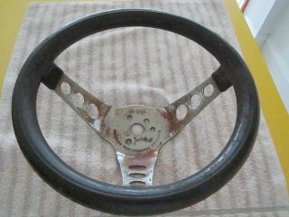 Vintage Go Kart 10 " Steering Wheel " The 500 " By Superior Performance Products 2