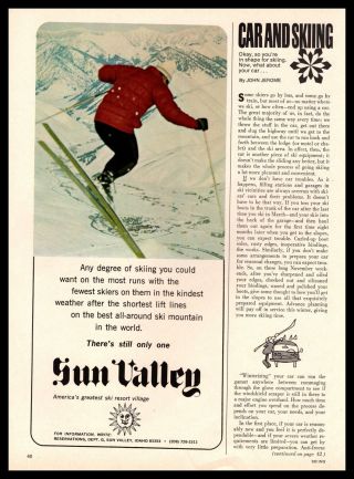 1967 Sun Valley Idaho Snow Ski Resort " There 
