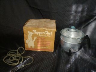 Vintage Popper Chef Dominion Electric Corn Popper Model 1702