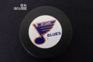 Vintage St.  Louis Blues Nhl Hockey Puck Made In Slovakia Trench Mfg.