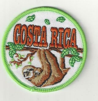 Costa Rica Souvenir Patch 2