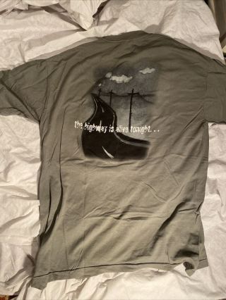 Vintage 1995 Bruce Springsteen Concert T - Shirt Ghost of Tom Joad Tour Size XL 2