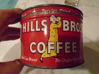 Vintage Hills Brothers Coffee Tin
