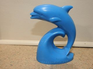 Vintage Mold A Rama Dolphin From The Brookfield Zoo