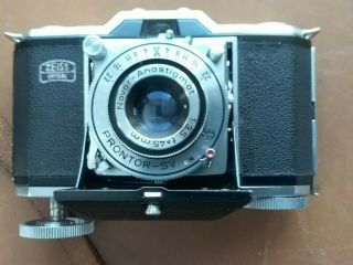 Vintage Zeiss Ikon Ikonta Camera W/ Prontor - Sv Novar - Anastigmat 45mm 1:3.  5 Lens