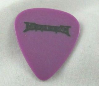 Vintage Megadeth Dave Ellefson Signature Guitar Pick Tortex Purple 2