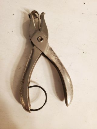 Vintage Mcgill Co/gem Hole Punch Made In Usa Collectable