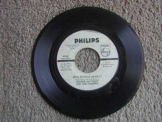 George&teddy&condors " Nite People Make It " Soul Promo 45 Philips 40364 Vtg 1966