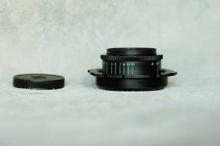 Cinema 4K Lens Industar 50 - 2 3,  5/50 for PL - mount Soviet Vintage lens black 3