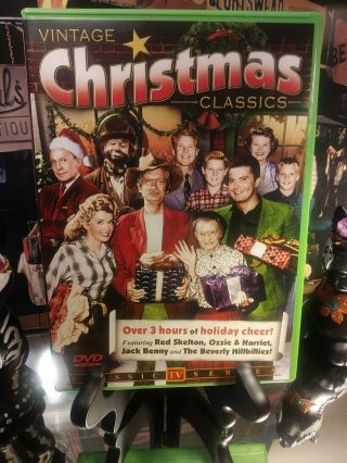 Vintage Christmas Tv Shows (dvd) The Beverly Hillbillies,  Red Skelton Jack Benny