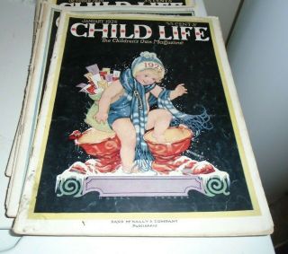7 Vintage Child Life Magazines