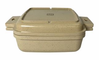 Vintage Littonware: 1 Qt Square Microwave Casserole Dish 39274,  39275